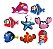 Pins / Botons para Crocs Kit Fundo do Mar - Imagem 1