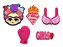 Pins / Botons Crocs Kit Feminismo Girl Power Frida Kahlo - Imagem 1