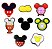 Pins / Botons para Crocs Kit Disney - Imagem 3