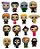 Pins / Botons para Crocs Kit Harry Potter 16 - Imagem 1