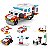Minifigure Action Compatível Lego Frota Médica Ambulância - Imagem 2