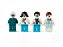 Minifigure Action Compatível Lego Médico Paciente Enfermeiro - Imagem 3