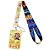 Cordão e Porta Crachá Pokémon Pikachu Anime - Imagem 1