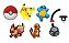 Kit Enfeite Pediatria Estetoscópio Caneta Lápis Pokémon - Imagem 5
