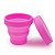 Copo Retrátil de Silicone 200ml com tampa Copo dobrável - Imagem 2
