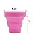Copo Retrátil de Silicone 200ml com tampa Copo dobrável - Imagem 3