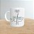 Caneca Medicina Cardiologia Estampa ECG Eletrocardiograma - Imagem 1