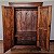 Armário Roupeiro 2 Portas com Moldura Superior - 196x127x60cm - Imagem 6