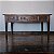 Mesa de Encostar com Gaveta Almofadadas, Século XIX - 72x147cm (L x C) - Imagem 1