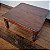 Mesa de Centro Rústica Pés Torneados, Anos 40, MG - 97x100cm (L x C) - Imagem 6