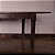 Mesa de Refeições com Gaveta Central e Entalhe nos Pés - 83x208cm (L x C) - Imagem 2