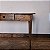 Mesa Aparador ou Escrivaninha Rural em Madeira - 60x120cm (L x C) - Imagem 5