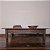 Mesa de Centro Rústica com Pés Quadrados, MG - 79x186cm (L x C) - Imagem 1
