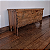 Baú Rústico Sobre Pés Trabalhados, Séc. XX - 110x39cm (L x P) - Imagem 5