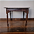 Mesa de Apoio com Tampo Arredondado e Pés Elegantes - 94x121cm (L x C) - Imagem 5