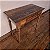 Mesa de Apoio c/ Pés Torneados e Gaveta, anos 40 - 45x81cm (L x C) - Imagem 5