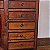 Balcão Buffet em Madeira Maciça com Gavetas - 125x40cm (L x P) - Imagem 6
