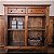 Gabinete Rústico em Madeira com Gavetas, MG - 123x53cm (L x P) - Imagem 11