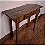 Mesa de Apoio em Madeira c/ Gaveta, Século XX, MG - 35x95cm (L x C) - Imagem 3