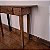 Mesa de Apoio em Madeira c/ Gaveta, Século XX, MG - 35x95cm (L x C) - Imagem 4