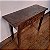 Mesa de Apoio Rústica c/ Gaveta, Início do Século XX - 34x95cm (L x C) - Imagem 4