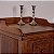 Mesa de Ourives Antiga Mineira em Madeira, anos 50 - 45x45cm (L x C) - Imagem 2