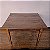 Mesa de Refeição Rústica em Madeira, 4 lugares, MG - 96x109cm (L x C) - Imagem 4