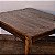 Mesa de Refeição Rústica em Madeira, 4 lugares, MG - 96x109cm (L x C) - Imagem 9