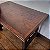 Mesa de Apoio 2 Gavetas e Travessa em H – Séc. XIX - 78x137cm (L x C) - Imagem 8
