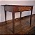 Mesa de Apoio Gaveta c/ Puxadores Torneados, Séc. XX- 74x121cm (L x C) - Imagem 5