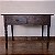 Mesa de Apoio c/ Gavetões e Pés Torneados, Séc. XIX - 63x121cm (L x C) - Imagem 2