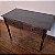 Mesa de Apoio c/ Gavetões e Pés Torneados, Séc. XIX - 63x121cm (L x C) - Imagem 9