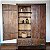 Armário de Fazenda com 2 Portas e 2 Gavetas, Séc. XIX - 237x153x44cm - Imagem 1