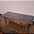 Mesa de Centro Gaveta Argola Ferro, Séc. XX, MG - 161x69cm (L x P) - Imagem 4