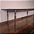 Mesa Antiga Rústica com Pés Torneados, Anos 50 - 81x240cm (L x P) - Imagem 5