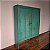 Armário Rústico Policromado Verde e Azul, Séc XIX - 160x33x202cm - Imagem 6