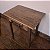 Mesinha Lateral Madeira Maciça Anos 60 com Gaveta - 60x41cm (L x P) - Imagem 6