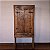 Armário Rústico 2 Portas em Madeira Maciça, Séc. XVIII - 82x34x185cm - Imagem 4
