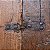 Armário Rústico 2 Portas em Madeira Maciça, Séc. XVIII - 82x34x185cm - Imagem 14