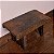 Banquinho de Casa de Farinha, Início Séc. XX - 57x29cm - Imagem 2