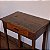Mesa de Apoio Pés Retos e Gaveta, Anos 50 - 73x44cm (L x C) - Imagem 7