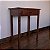 Mesa de Apoio Pés Retos e Gaveta, Anos 50 - 73x44cm (L x C) - Imagem 4