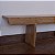 Par de Banco de Madeira com Pés Curvados - 390x23x452cm - Imagem 10