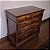 Cômoda com Gavetas em Relevo e Pés Torneados, Anos 50 - 116x58x109cm - Imagem 9