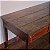 Mesa de Apoio Antiga com Pátina Vermelha, Final Séc. XIX - 180x81x79cm - Imagem 8