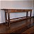 Mesa de Apoio em Madeira com Gavetas, Anos 50/60 - 254x49x93cm - Imagem 2