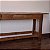Mesa de Apoio em Madeira com Gavetas, Anos 50/60 - 254x49x93cm - Imagem 5