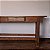Mesa de Apoio em Madeira com Gavetas, Anos 50/60 - 254x49x93cm - Imagem 9