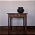Mesa de Apoio ou Lateral com Gaveta e Puxador de Madeira - 61x40x64cm - Imagem 1