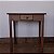 Mesa de Apoio ou Lateral com Gaveta e Puxador de Madeira - 61x40x64cm - Imagem 4